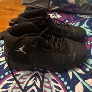 Nike Boys Air Jordan Jumpman Pro Black Basketball Shoes Sneaker